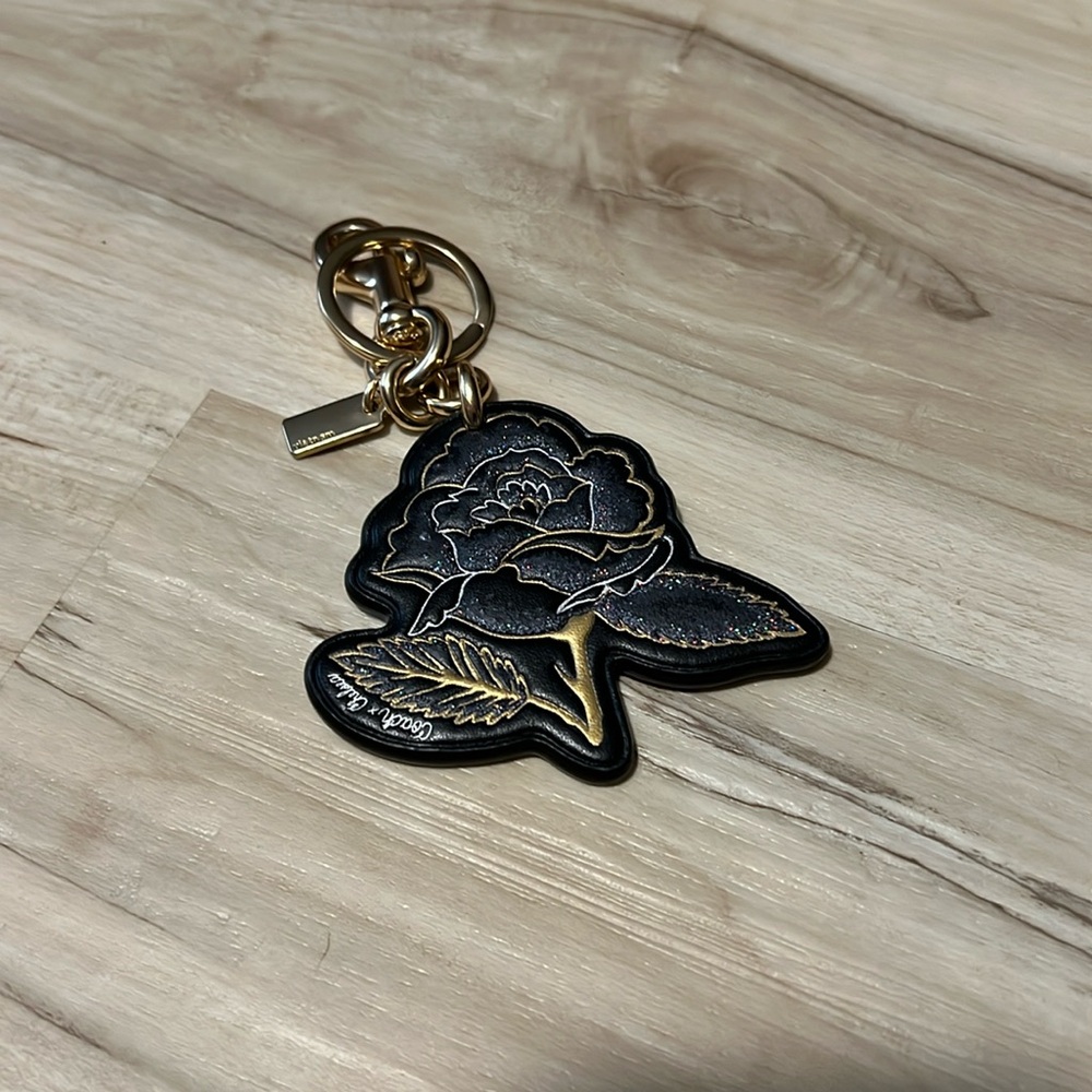 Coach x Chelsea Rose keychain